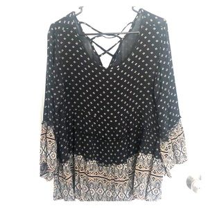 AE Tunic Length Babydoll Shirt